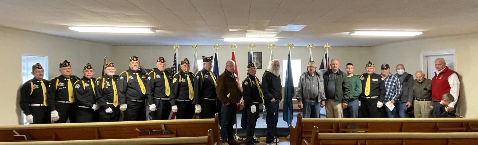 19 Veterans attended the event